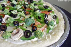 pizza vegana carranza