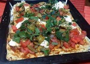 pizza vegana lima