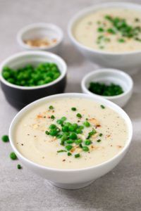 sopa de cebolla vegana